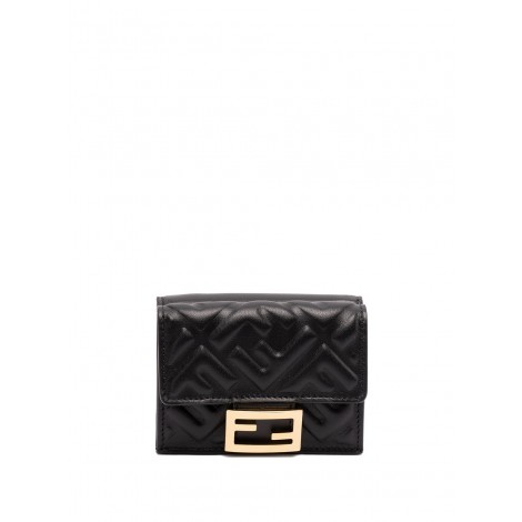 Fendi `Baguette` Micro Trifold Wallet