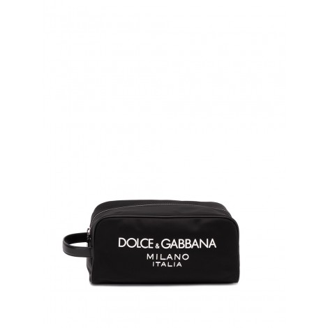 Dolce & Gabbana Toiletry Bag With Rubberized Logo