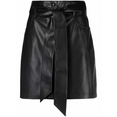 Nanushka `Meda` Alt-Leather Mini Skirt