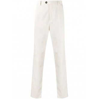 Brunello Cucinelli Garment-Dyed Leisure Fit Pants