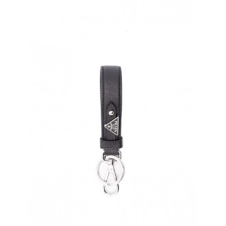 Prada Saffiano Leather Keychain