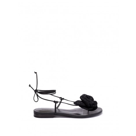 Magda Butrym `Flower` Flat Sandals