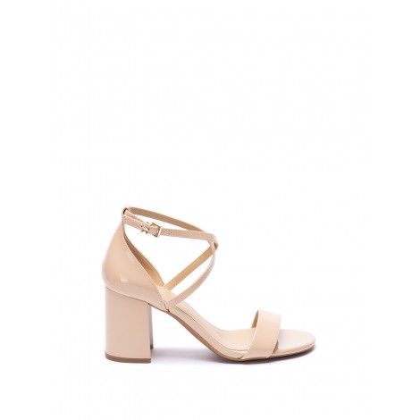 Michael Kors `Sophie` Mid-Heel Sandals