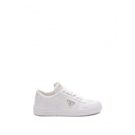 Prada `Downtown` Leather Sneakers