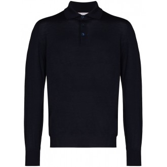 Brunello Cucinelli Polo-Style Lightweight Sweater