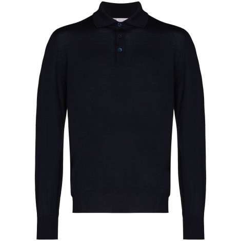 Brunello Cucinelli Polo-Style Lightweight Sweater