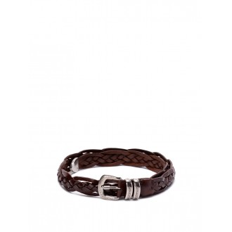 Brunello Cucinelli Braided Belt With Detailed Buckle And Tip