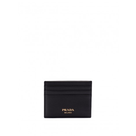 Prada Leather Credit Card Holder