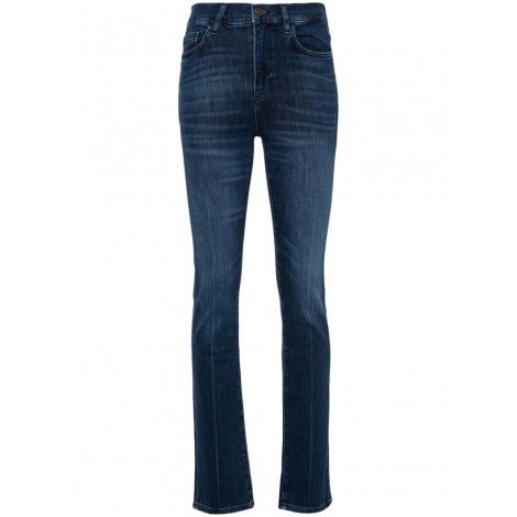 Frame Woman `Le High Straight Long` Jeans