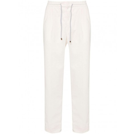 Brunello Cucinelli Garment-Dyed Leisure Fit Pants