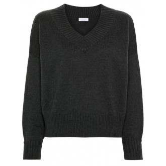 Brunello Cucinelli Long Sleeve V-Neck Sweater