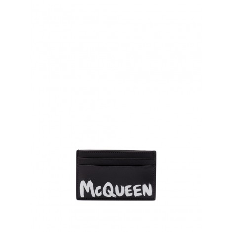 Alexander McQueen `Mcqueen Graffiti` Card Holder