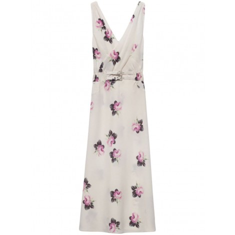 Prada Buttercup Printed Dress