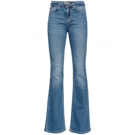 Pinko `Flora` Flare Jeans