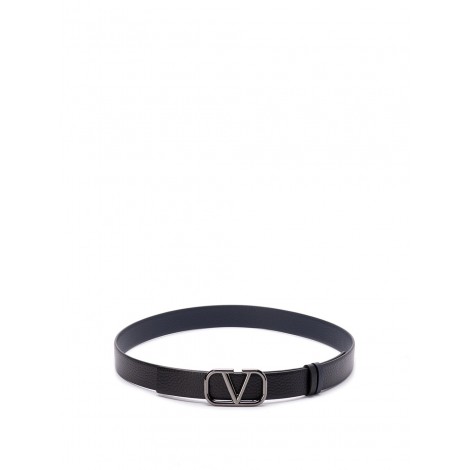 Valentino Garavani `Vlogo Signature` Reversible Buckle Belt 