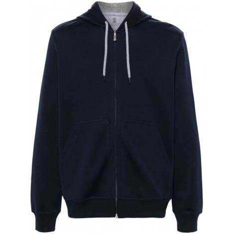 Brunello Cucinelli Hooded Sweatshirt With Zipper