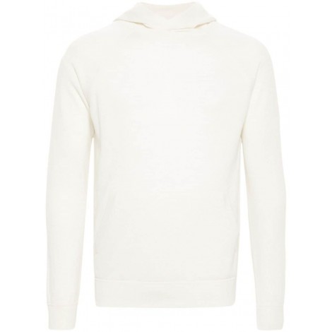 Malo Hooded Crew-Neck Sweater