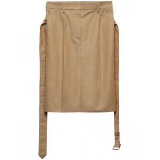 Prada Cotton Twill Skirt