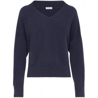 Brunello Cucinelli Long Sleeve V-Neck Sweater