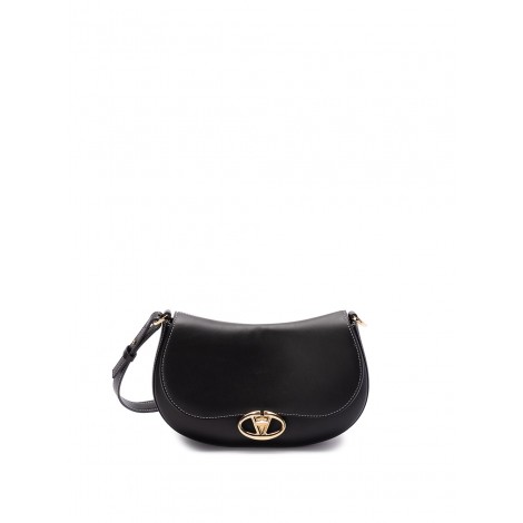 Valentino Garavani `Logo 2` Small Saddle Bag