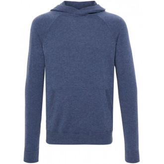 Malo Hooded Crew-Neck Sweater