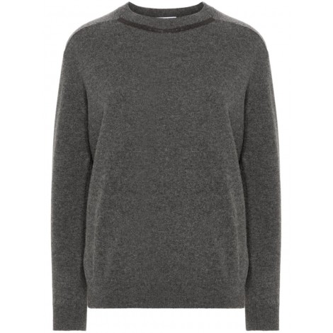 Brunello Cucinelli Long Sleeve Crew-Neck Sweater