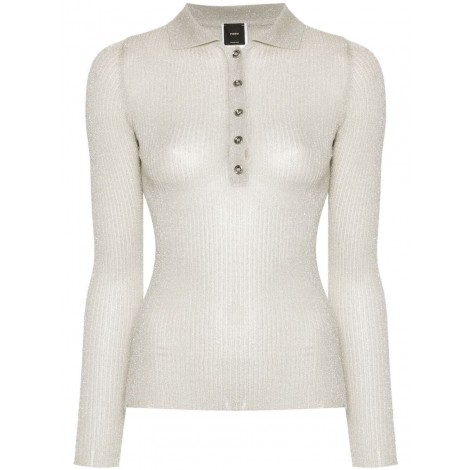 Pinko `Tino` Polo-Neck Sweater