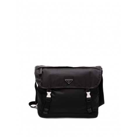 Prada Re-Nylon And Saffiano Leather Shoulder Bag