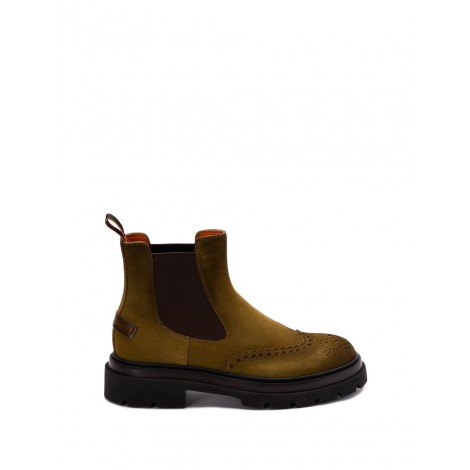 Santoni `Blockage` Slip-On Ankle Boots