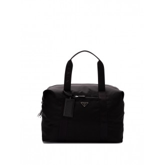 Prada `Re-Nylon` And Saffiano Leather Duffle Bag