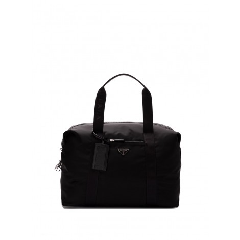 Prada `Re-Nylon` And Saffiano Leather Duffle Bag