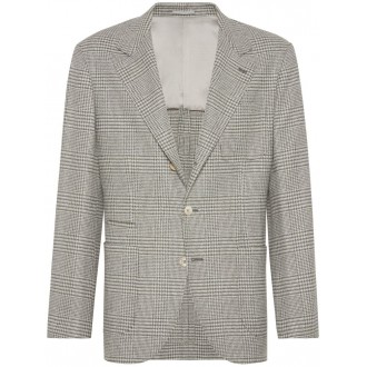 Brunello Cucinelli Deconstructed Blazer With Patch Pockets