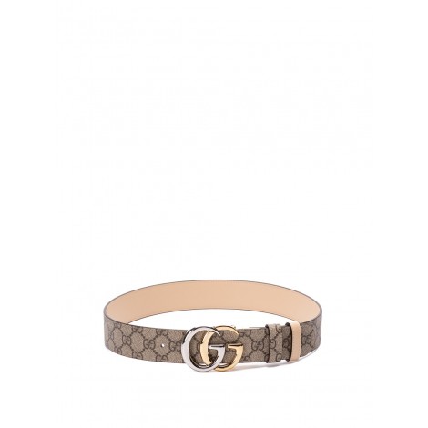 Gucci `Gg Supreme` Reversible Belt