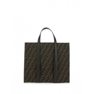 Fendi `Ff Jacquard` Shopper