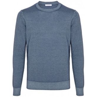 Malo Long Sleeve Crew-Neck Sweater