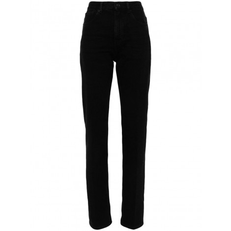 Saint Laurent Mid Rise Straight Jeans