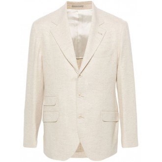 Brunello Cucinelli Deconstructed `Cavallo` Blazer