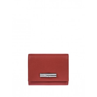 Longchamp `Le Roseau` Compact Wallet