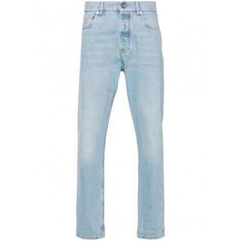 Brunello Cucinelli Iconic Fit Five-Pocket Jeans