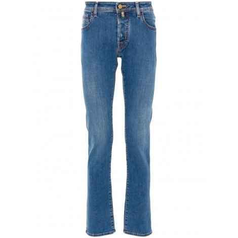 Jacob Cohen `Nick` 5-Pocket Slim Fit Jeans