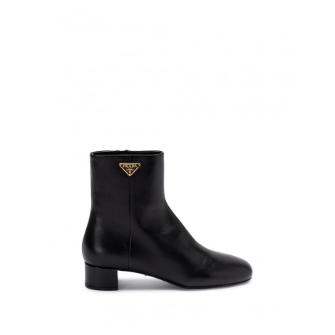 Prada Leather Ankle Boots