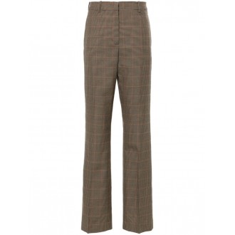 Golden Goose Relaxed Pied De Poule Check Pants