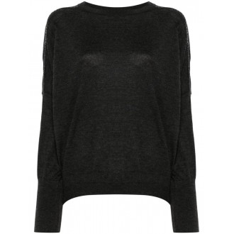 Brunello Cucinelli Long Sleeve Crew-Neck Sweater