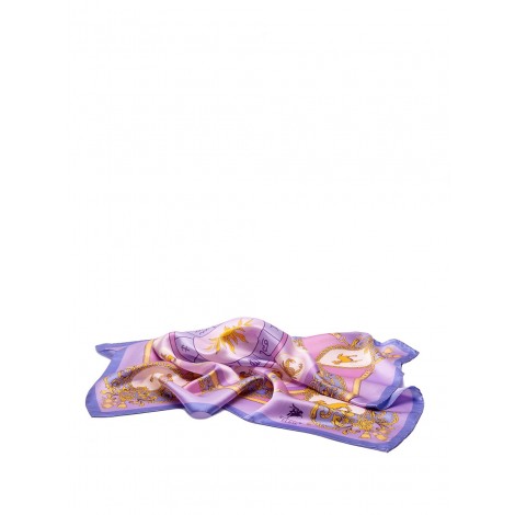 Elios Silk Scarf With Zodiac Sign