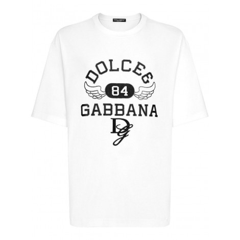 Dolce & Gabbana Short Sleeve Crew-Neck T-Shirt