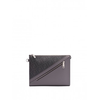 Fendi `Fendi Diagonal` Clutch Bag