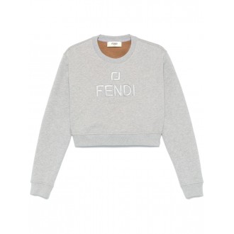 Fendi Bicolor `Fendi Roma` Sweater