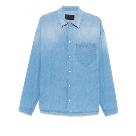 Prada Light Denim Shirt