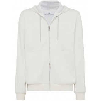 Brunello Cucinelli Hooded Sweatshirt With Zipper