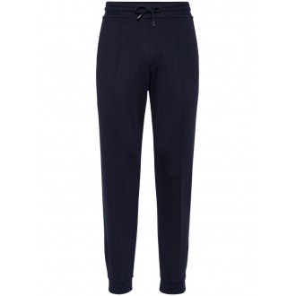 Brunello Cucinelli Pants With Crête Detail And Elasticated Zipper Cuff